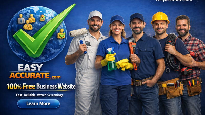 The EasyAccurate community is a vibrant network of skilled professionals, including handymen, painters, maids, and various other service providers. This community thrives on collaboration, support, and the sharing of expertise, creating a reliable resource for individuals seeking home improvement and maintenance services. Handymen in the EasyAccurate community are versatile tradespeople, adept at tackling a wide range of tasks, from minor repairs to complex installations. Their expertise ensures that homeowners can rely on them for quick fixes and larger projects alike. Painters within this community bring creativity and precision to every job. They understand the importance of color and technique, transforming spaces with their artistic touch. Whether it’s a fresh coat for a room or an exterior makeover, these professionals are dedicated to enhancing the aesthetic appeal of homes. Maids and cleaning professionals play a crucial role in maintaining cleanliness and order. They offer tailored services to meet the unique needs of each household, ensuring that every corner is spotless and inviting. Their attention to detail and commitment to quality make them invaluable members of the community. Beyond individual skills, the EasyAccurate community fosters a spirit of camaraderie. Members share tips, resources, and experiences, helping each other grow and improve their craft. This collaborative environment not only enhances the quality of services provided but also builds lasting relationships among professionals. In summary, the EasyAccurate community is a dynamic collective of dedicated service providers who prioritize quality, collaboration, and customer satisfaction. Whether you need a handyman, painter, maid, or other services, this community stands ready to assist with expertise and care.