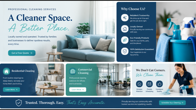 Cleaning Services - Demo Preview