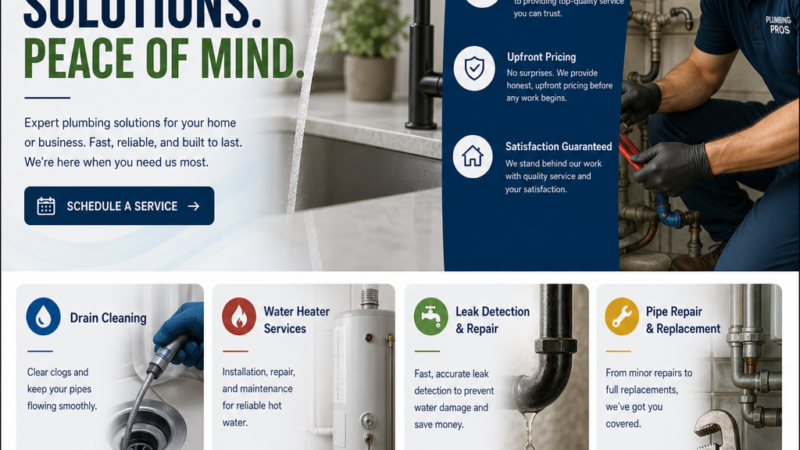 Plumbing Services - Demo Preview