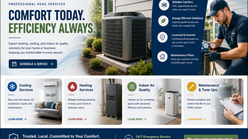 HVAC Services - Demo Preview